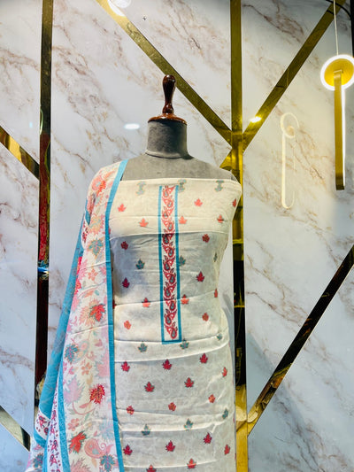 Premium kashmiri  Pashmina kani print Suit