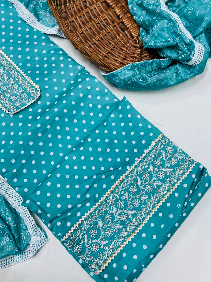 Party Kashmiri maslin suit