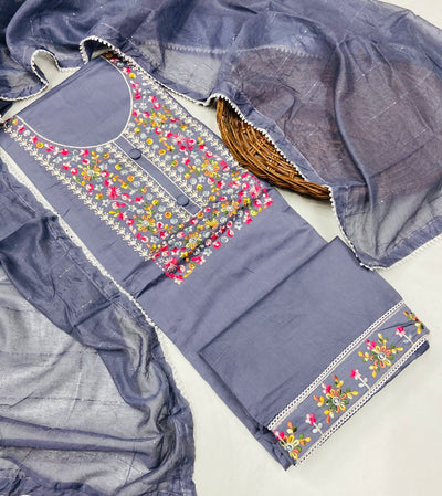 Party Kashmiri maslin suit