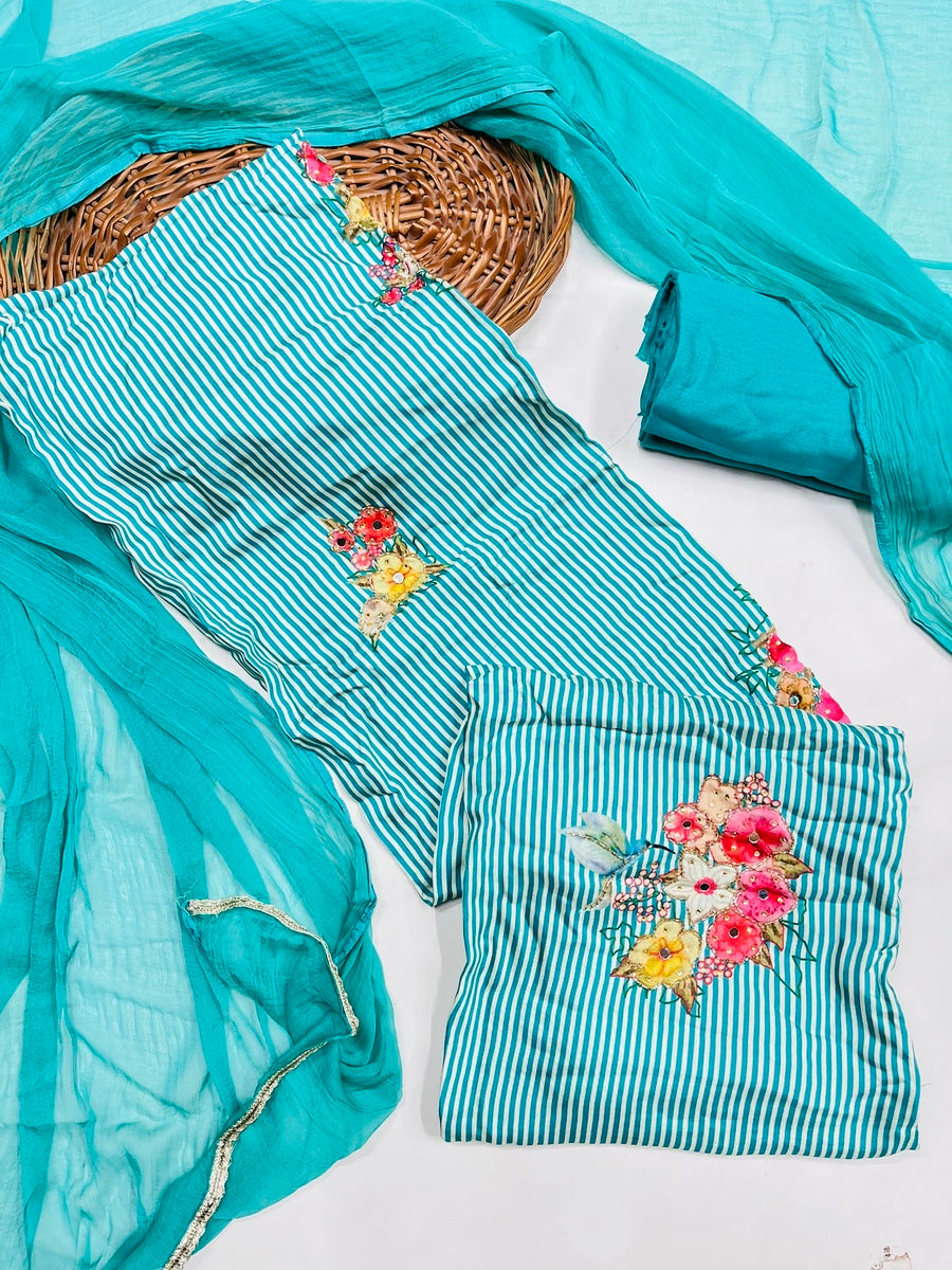 Kashmiri boutique style suit