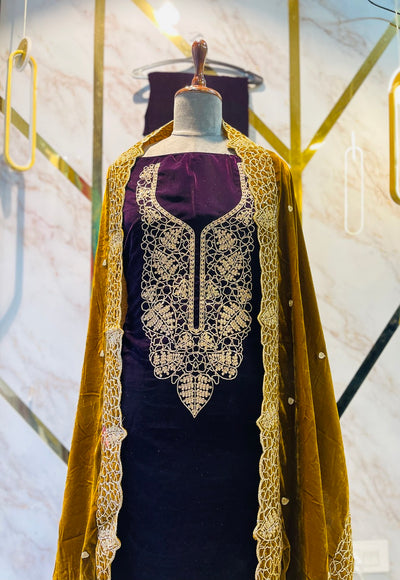 Premium  velvet  🥶 suit velvet bottom