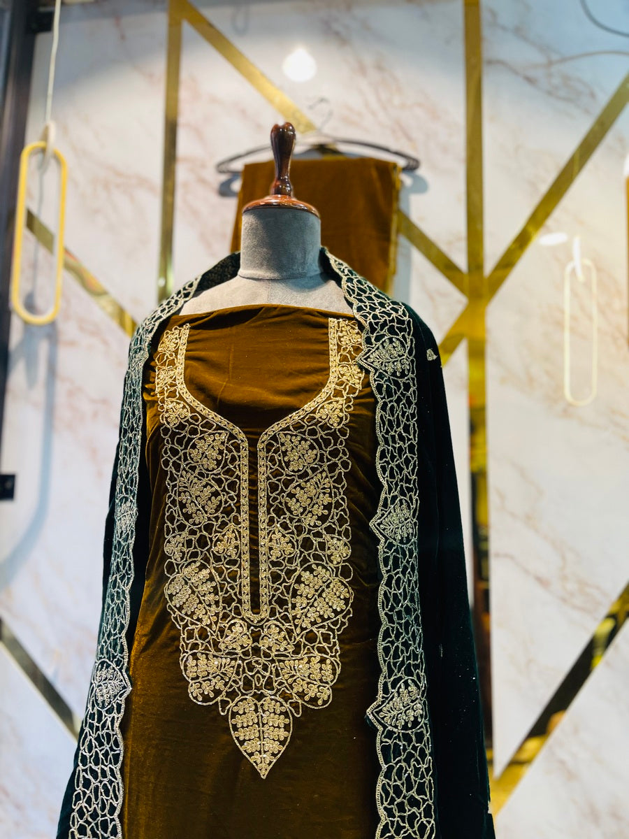 Premium  velvet  🥶 suit velvet bottom