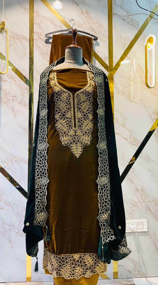 Premium  velvet  🥶 suit velvet bottom