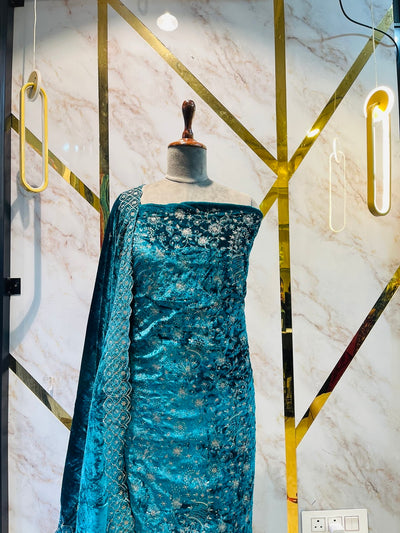 Premium  velvet  🥶 suit velvet bottom