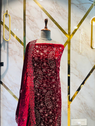 Premium  velvet  🥶 suit velvet bottom