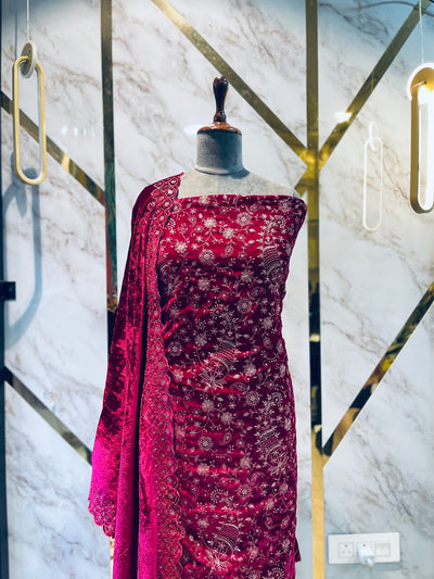 Premium  velvet  🥶 suit velvet bottom