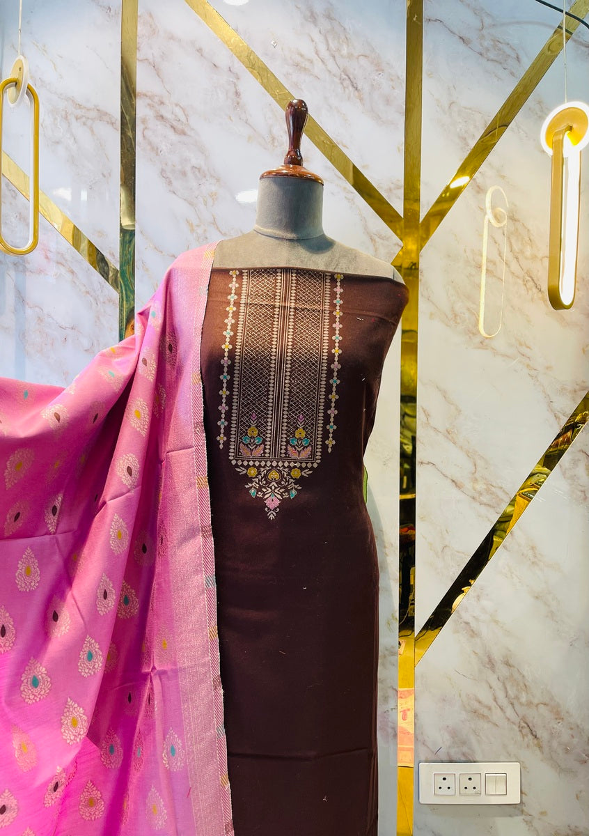 Premium kani Wollen Party Suits (100% Handmade)