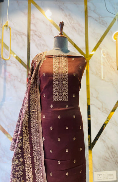 Premium kani Wollen Party Suits (100% Handmade)