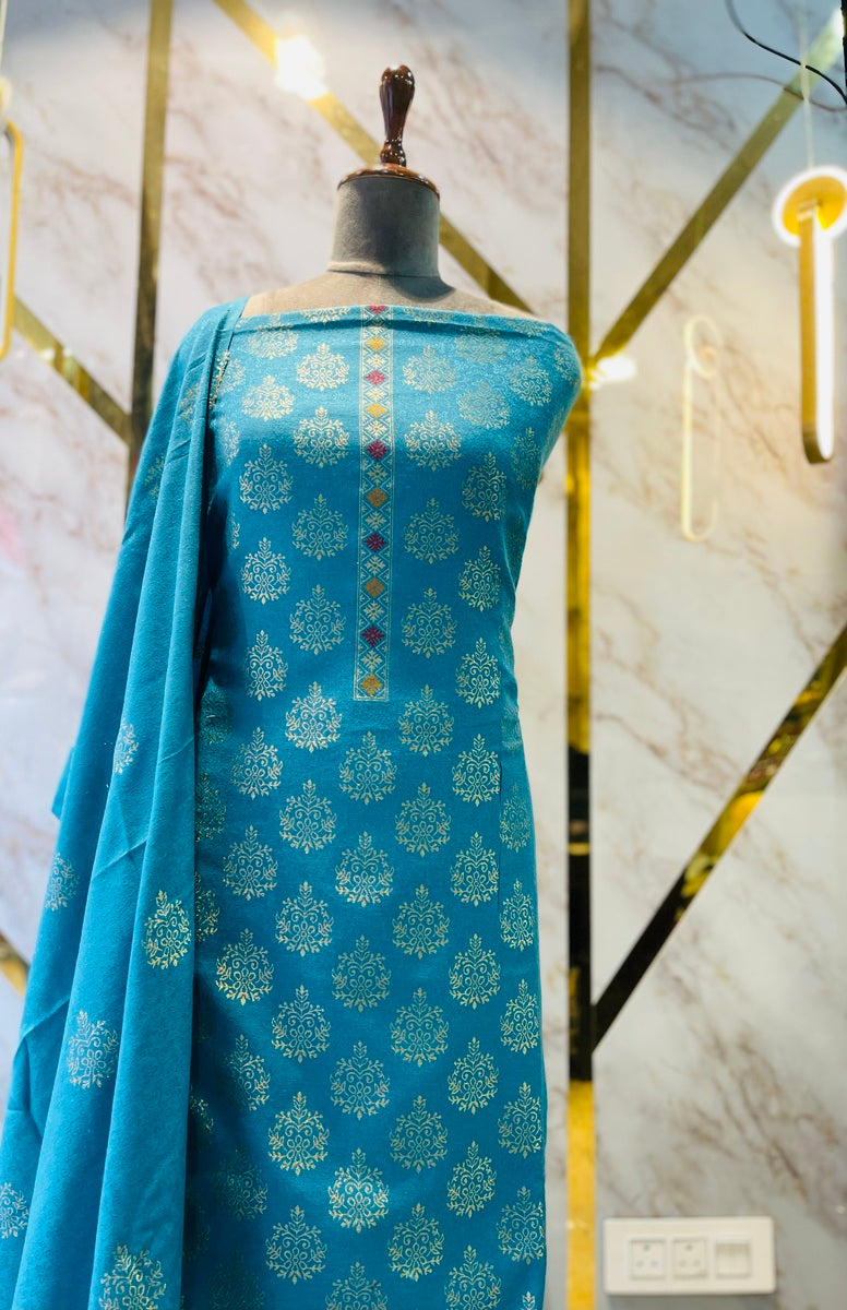 Premium kani Wollen Party Suits (100% Handmade)