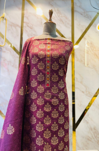 Premium kani Wollen Party Suits (100% Handmade)