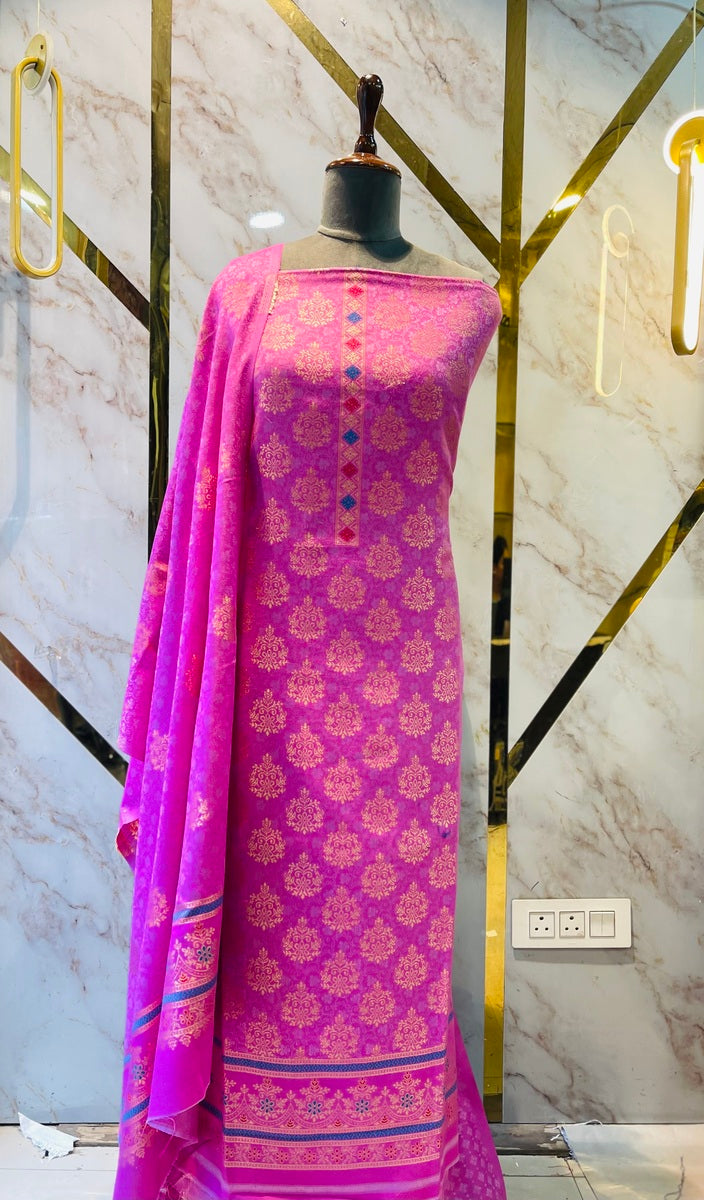 Premium kani Wollen Party Suits (100% Handmade)