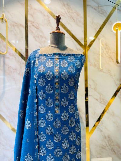 Premium kani Wollen Party Suits (100% Handmade)