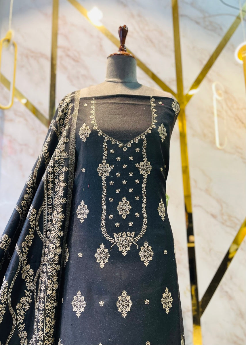 Premium kani Wollen Party Suits (100% Handmade)
