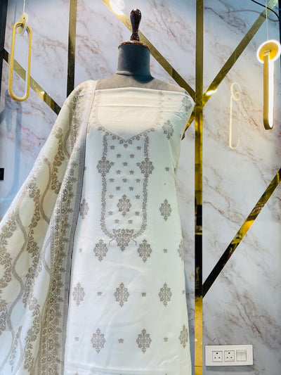 Premium kani Wollen Party Suits (100% Handmade)