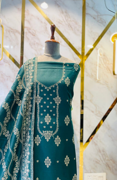 Premium kani Wollen Party Suits (100% Handmade)