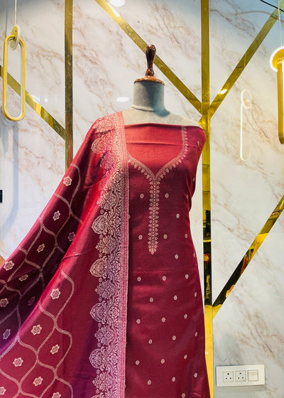 Premium kani Wollen Party Suits (100% Handmade)