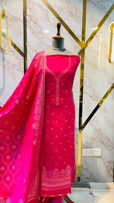 Premium kani Wollen Party Suits (100% Handmade)