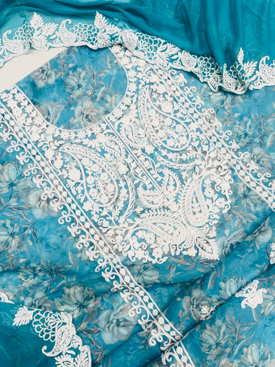 premium Organza  Suit