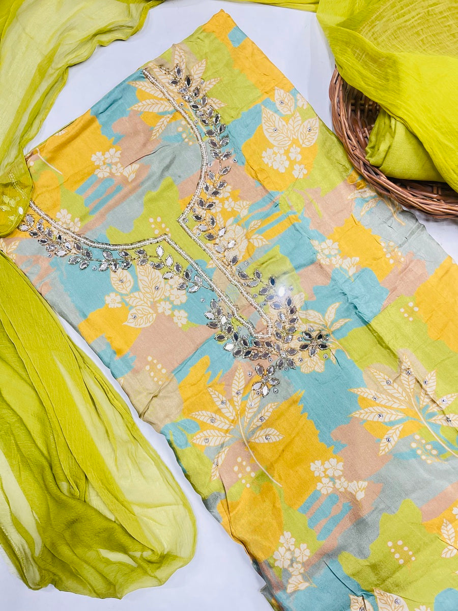 Kashmiri boutique style suit