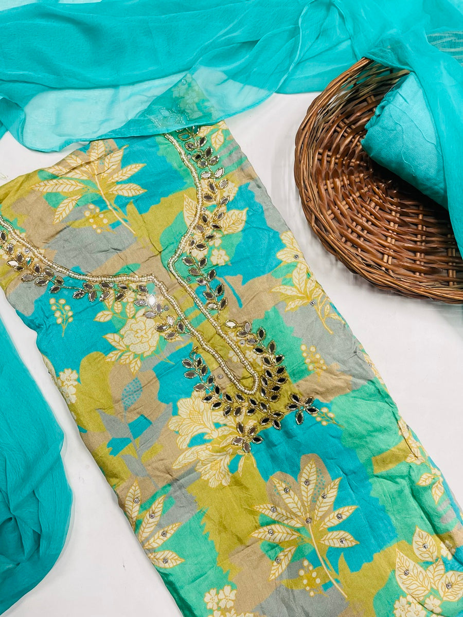 Kashmiri boutique style suit