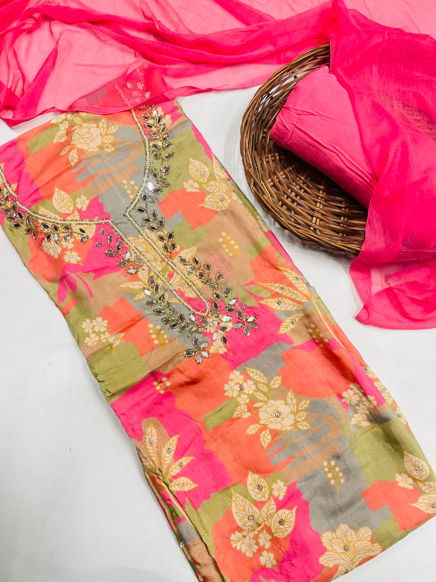 Kashmiri boutique style suit