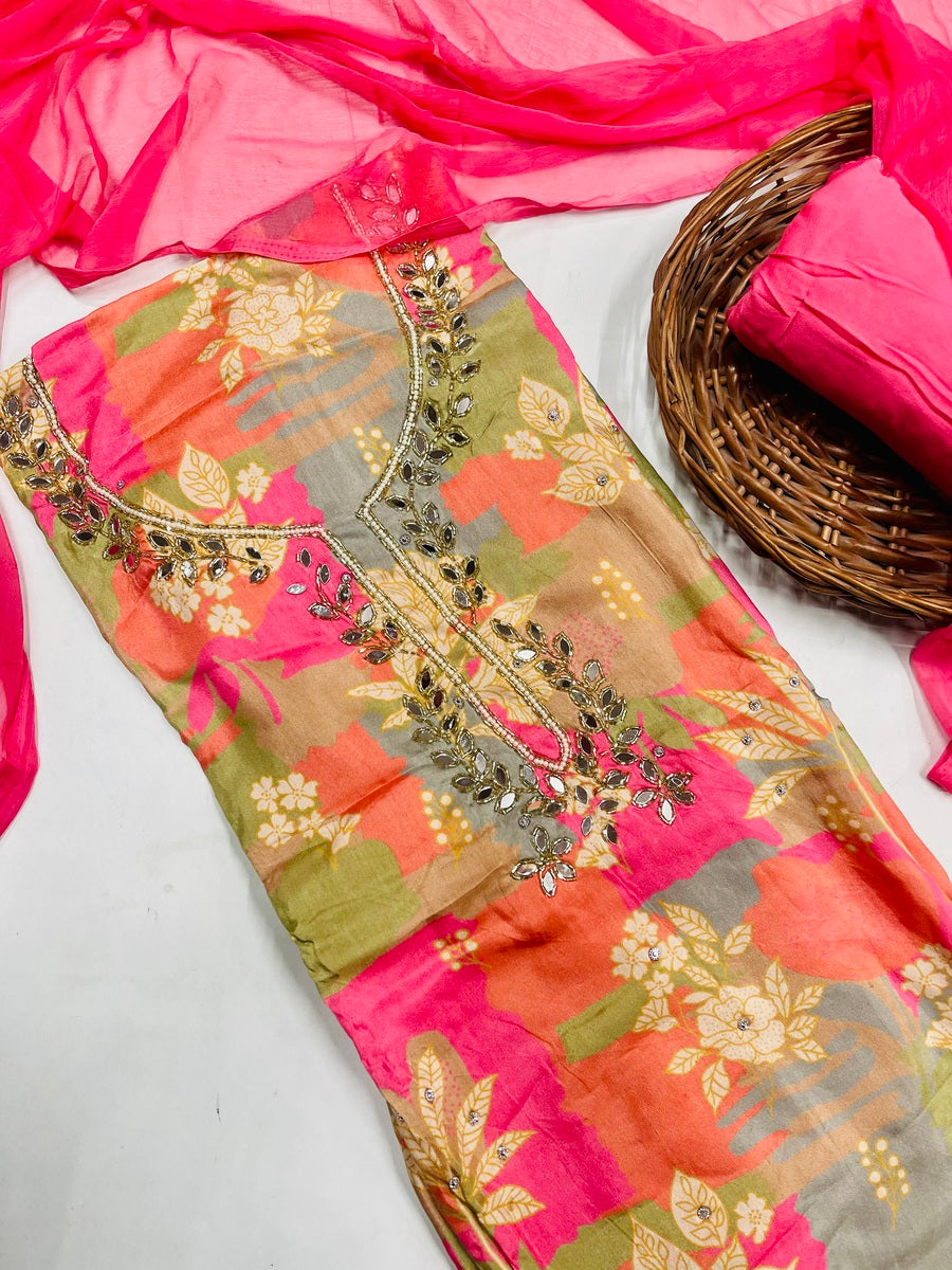 Kashmiri boutique style suit