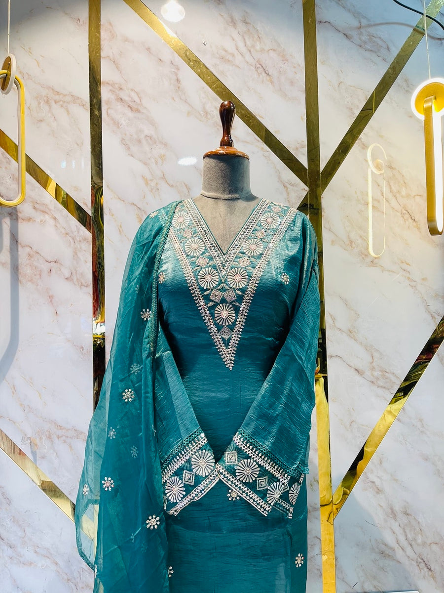 Party Wear Fendi  Silk Suit