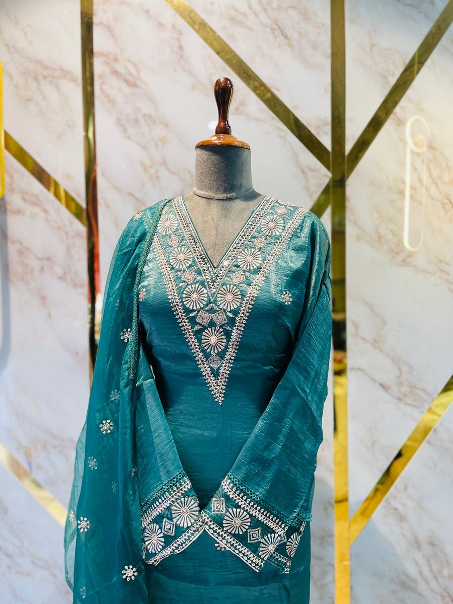 Party Wear Fendi  Silk Suit