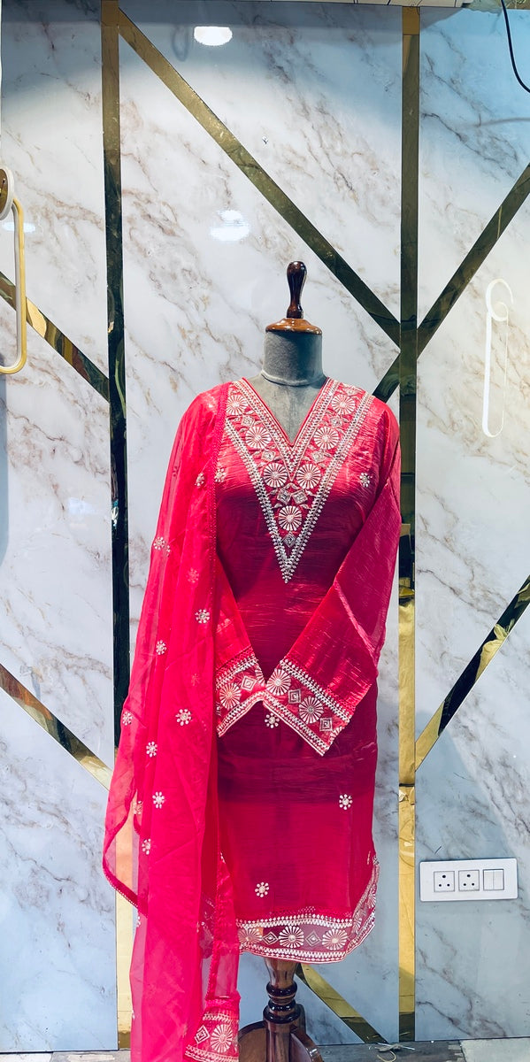 Party Wear Fendi  Silk Suit