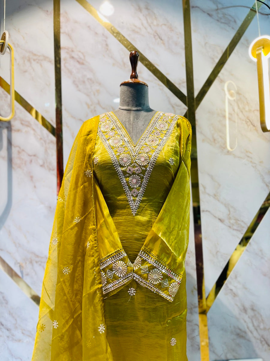 Party Wear Fendi  Silk Suit