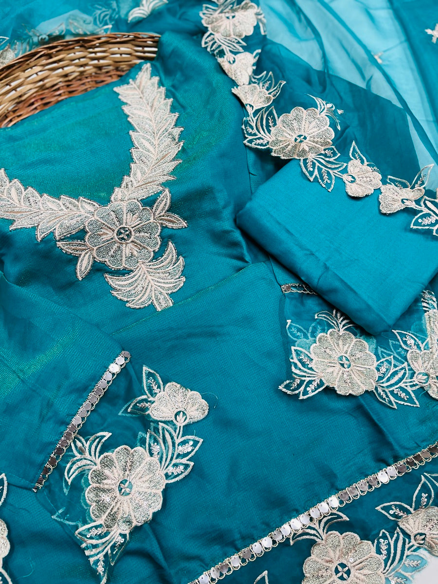 Party Wear Fendi  Silk Suit