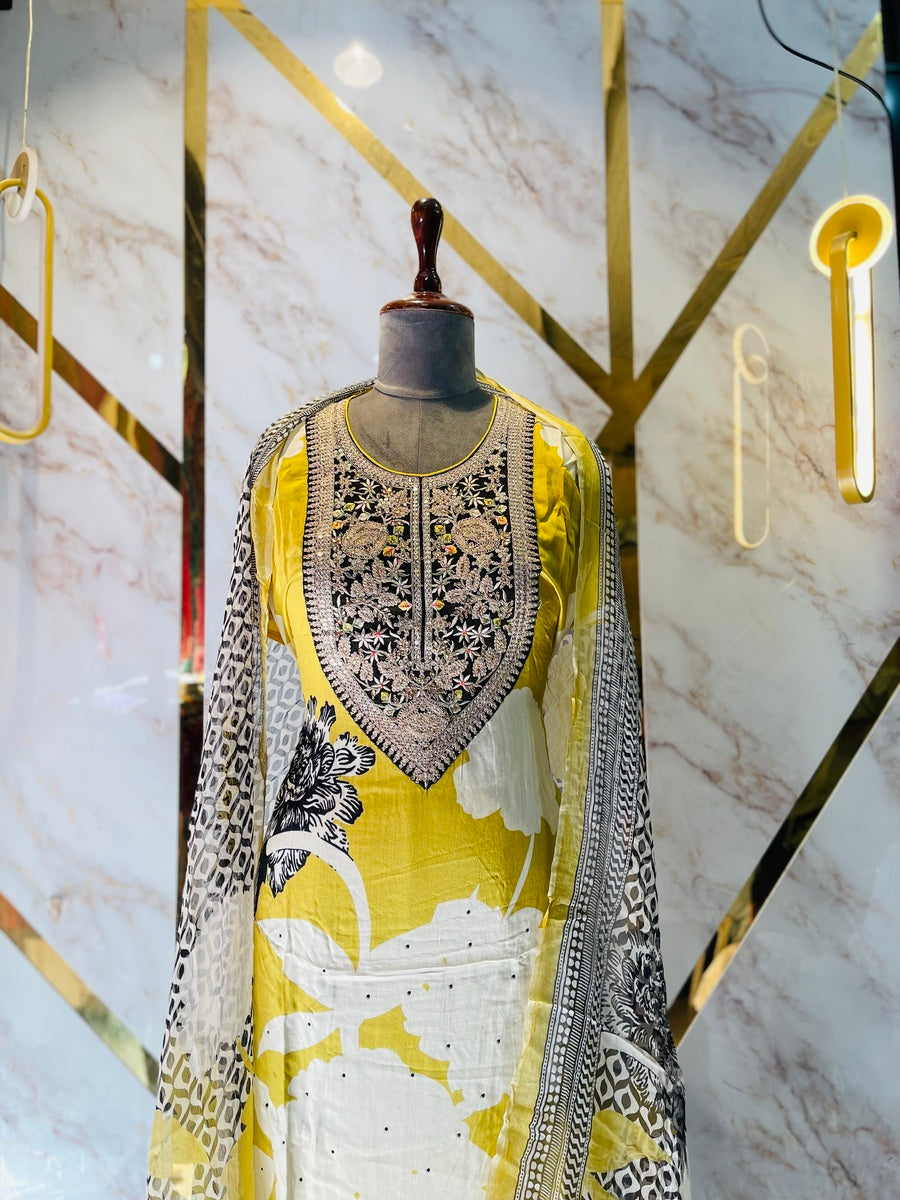 premium maslin party 🎉  Suit