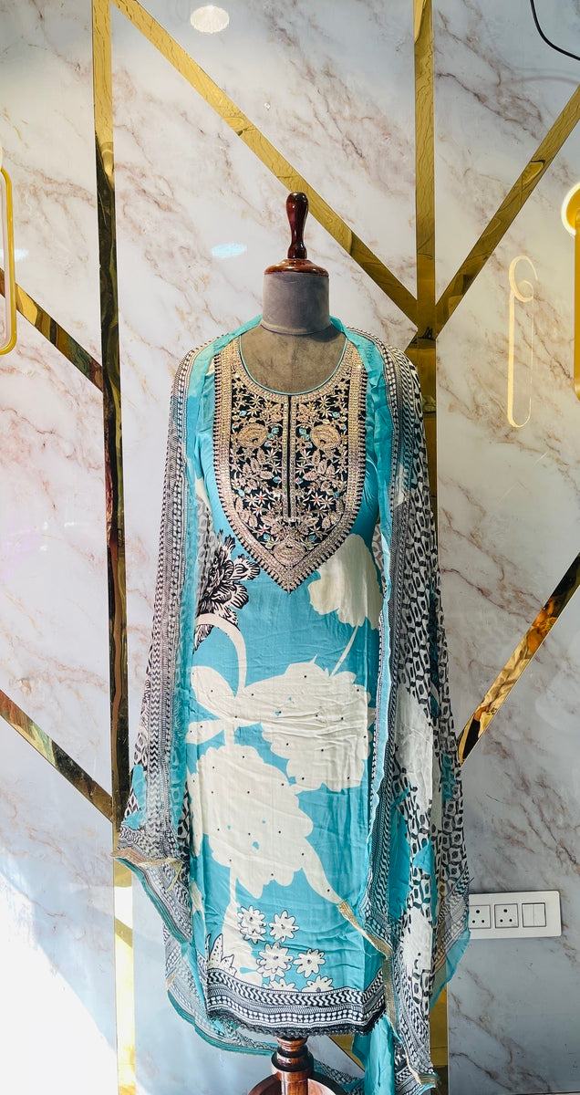 premium maslin party 🎉  Suit