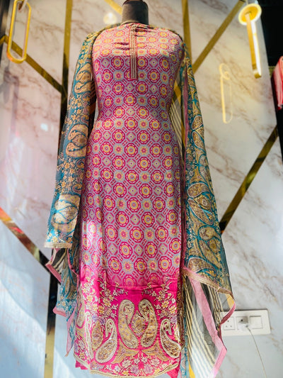 premium Organza  Suit