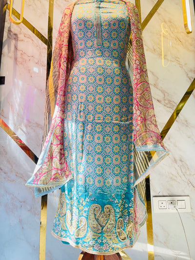 premium Organza  Suit