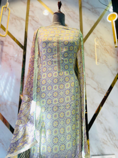 premium Organza  Suit