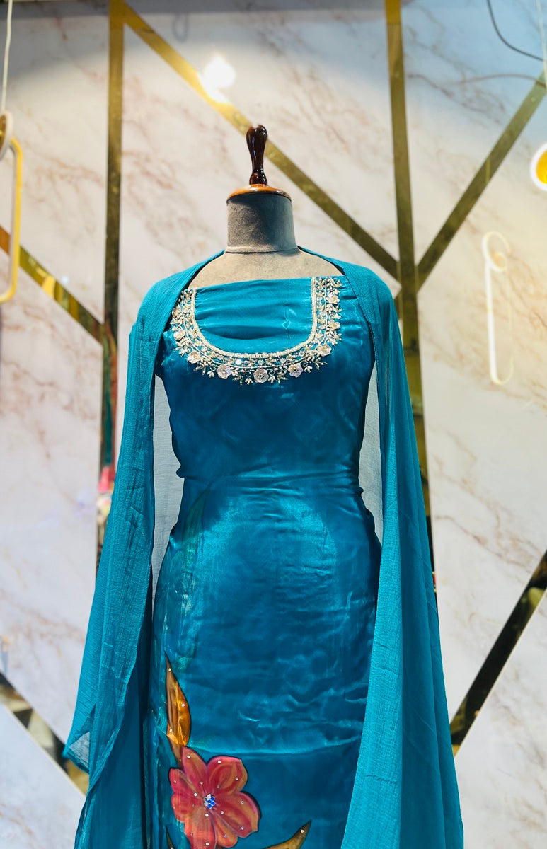 premium maslin party 🎉  Suit