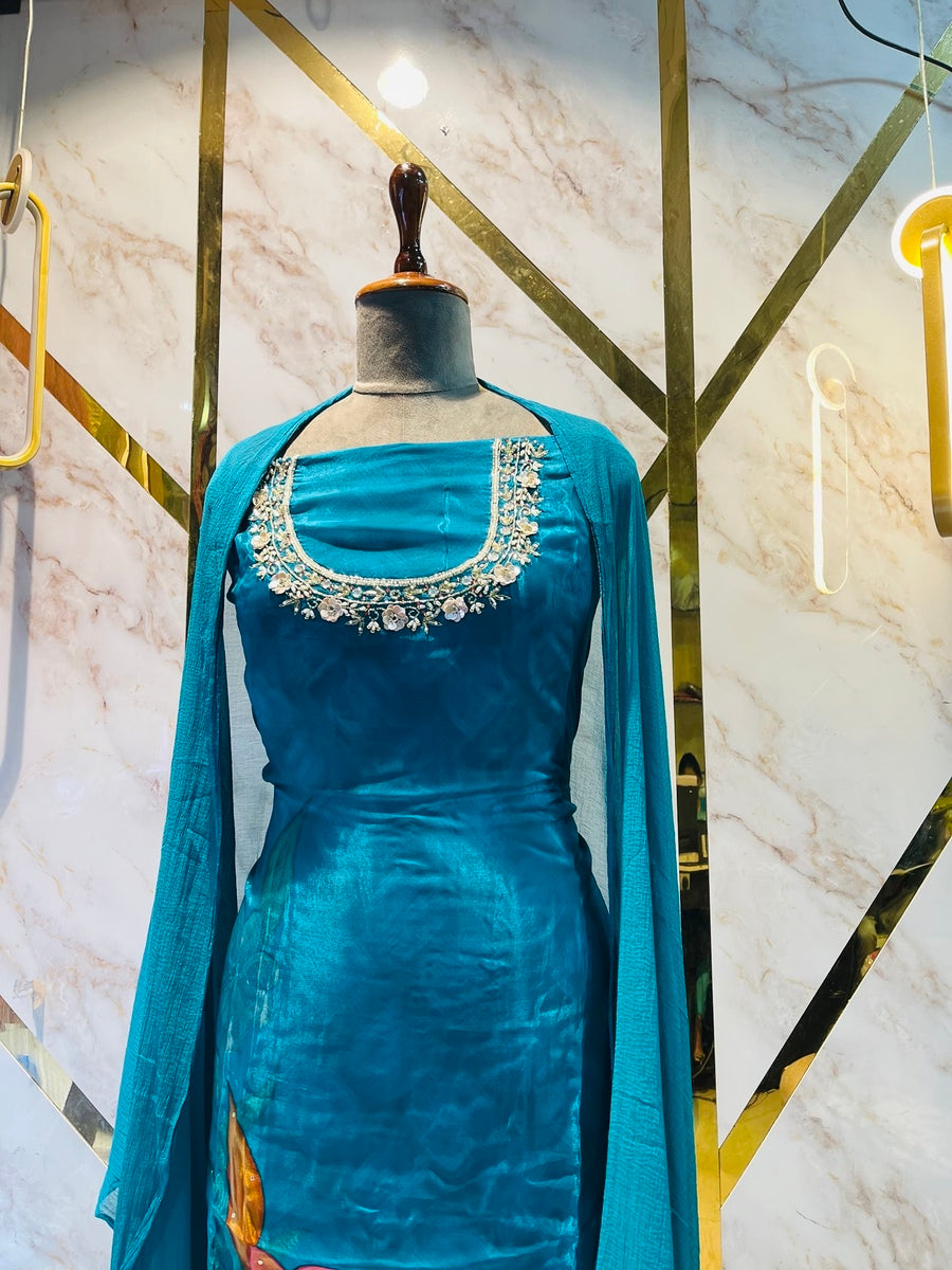 premium maslin party 🎉  Suit