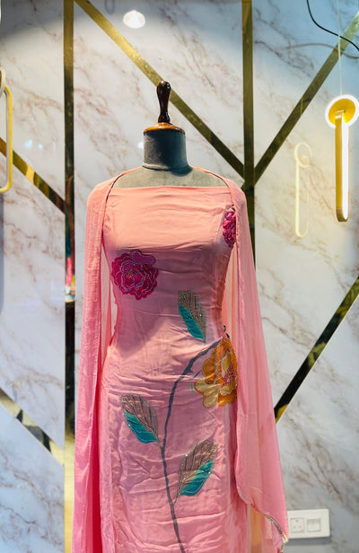 premium Organza  Suit