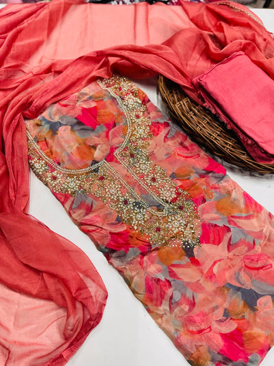 premium Glass party 🎉 Silk  Suit