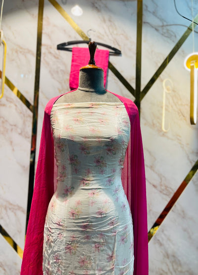 premium Glass  party 🎉  Silk Suit