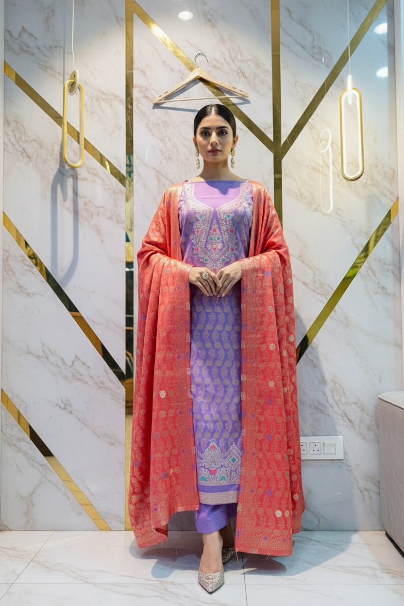 Kashmiri Woollen party 🎉 suit 🥶