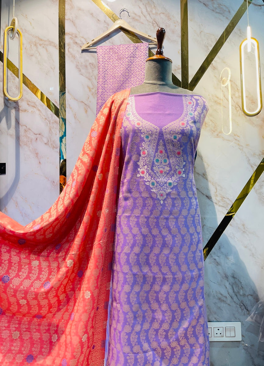 Kashmiri Woollen party 🎉 suit 🥶