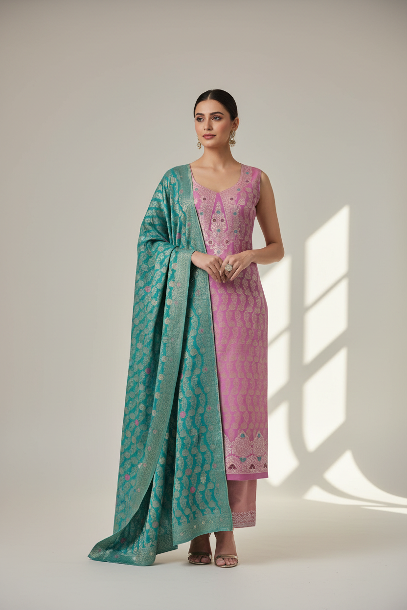 Kashmiri Woollen party 🎉 suit 🥶