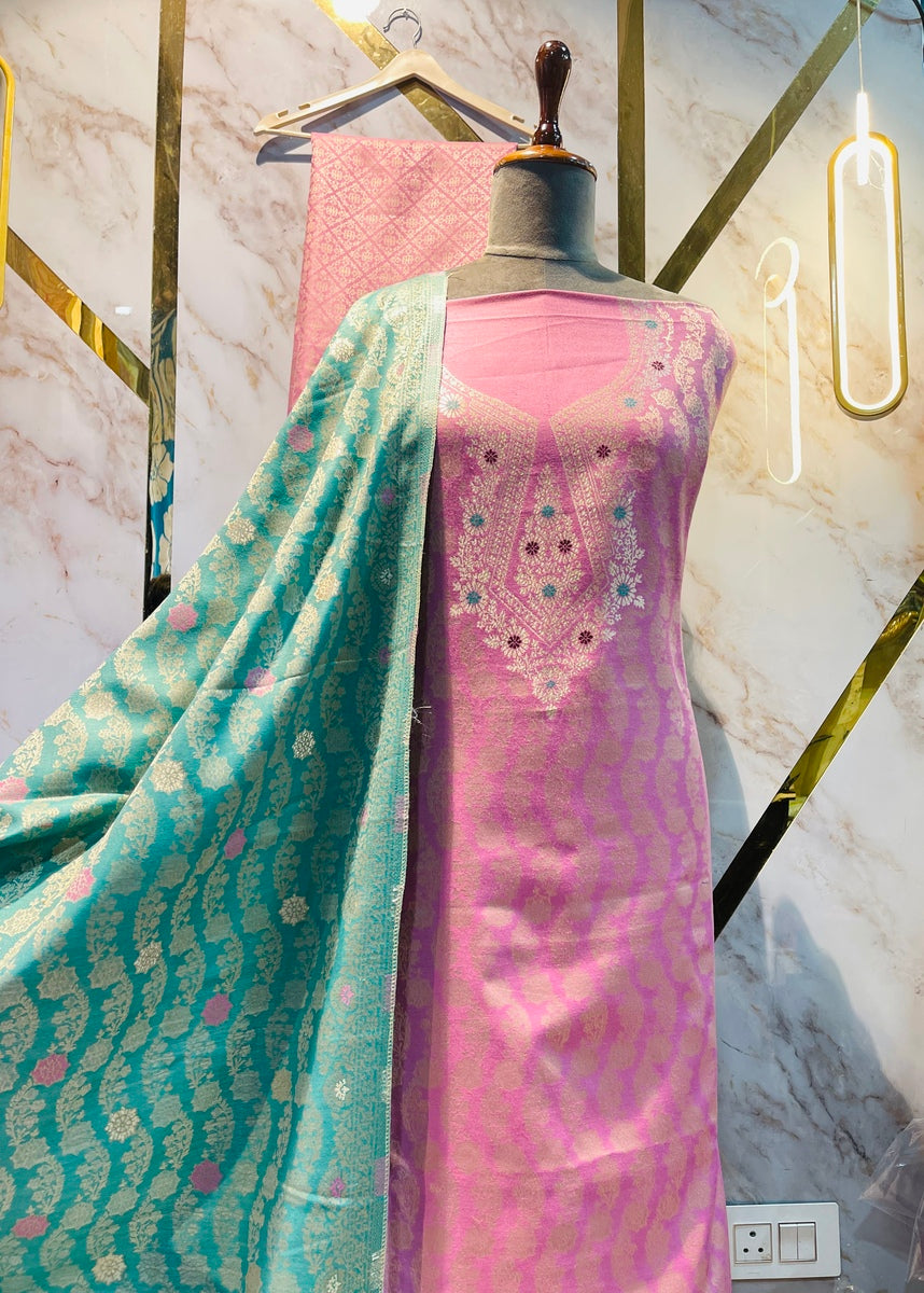 Kashmiri Woollen party 🎉 suit 🥶