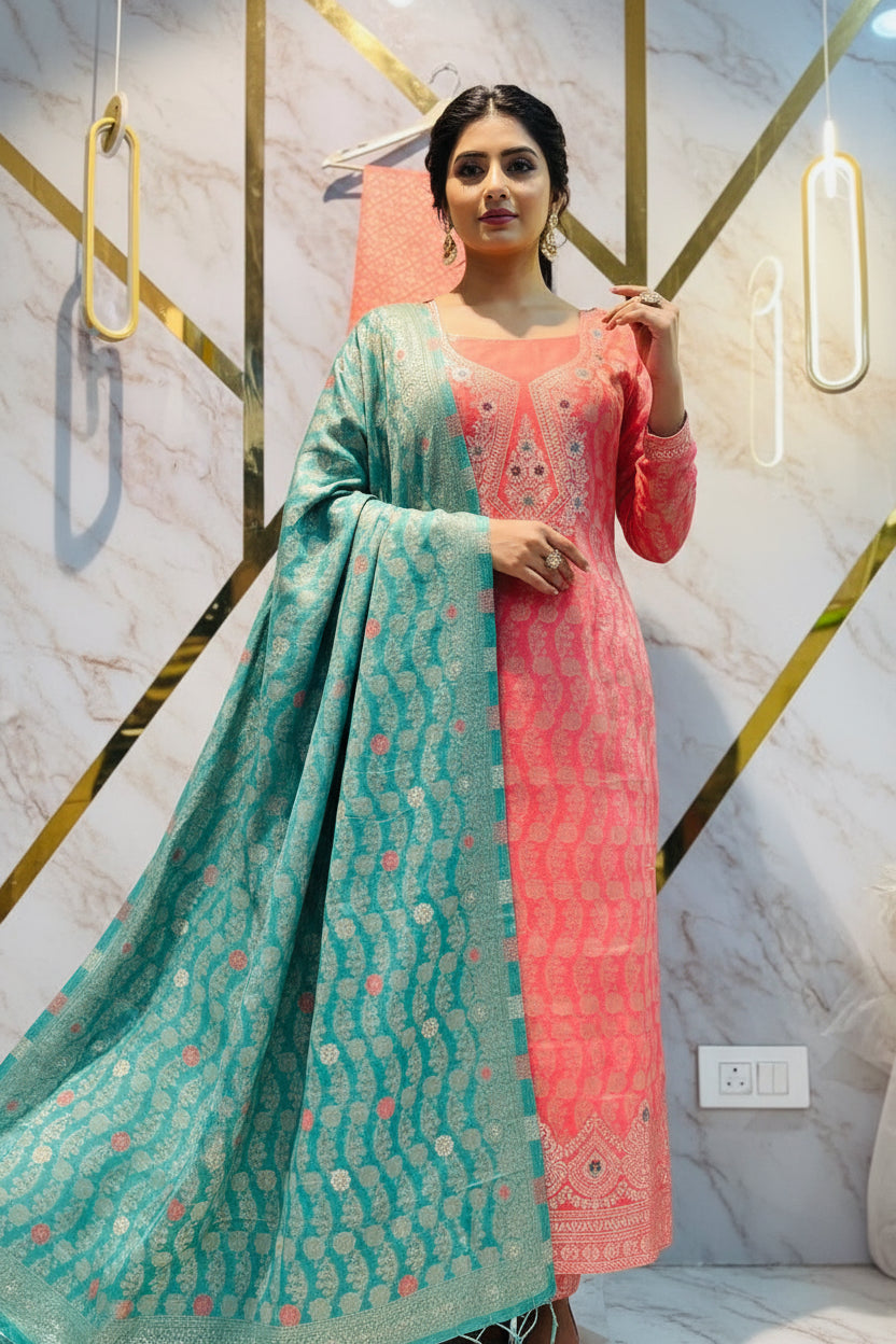 Kashmiri Woollen party 🎉 suit 🥶