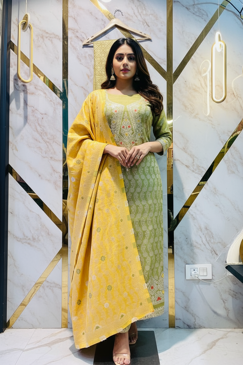 Kashmiri Woollen party 🎉 suit 🥶