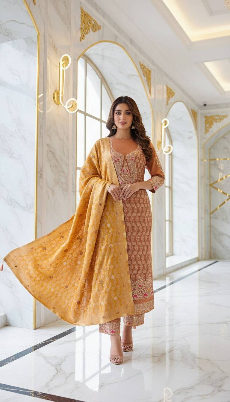 Kashmiri Woollen party 🎉 suit 🥶