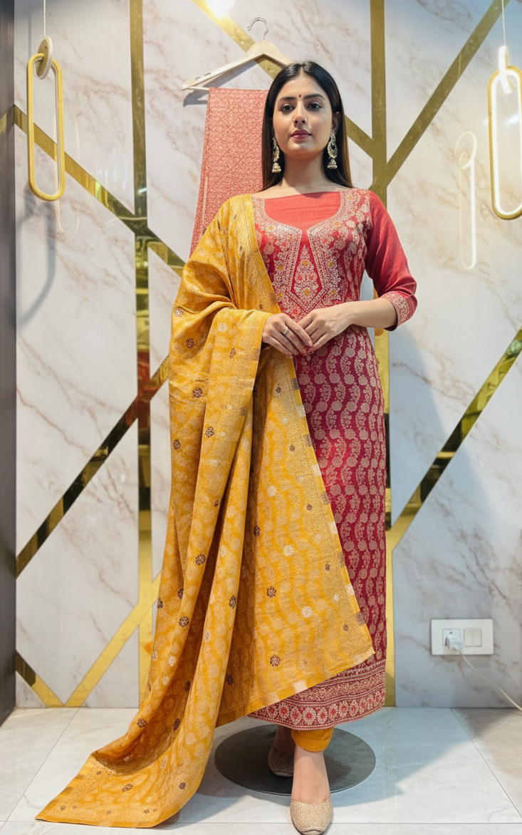 Kashmiri Woollen party 🎉 suit 🥶