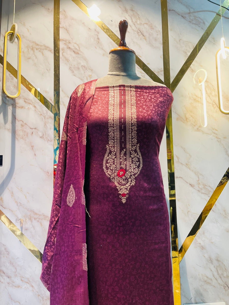 Kashmiri Woollen party 🎉 suit 🥶